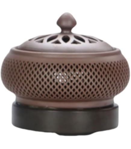 Amazon.co.jp: 日本製電子香炉、アロマセラピーバーナー、定温加熱電気